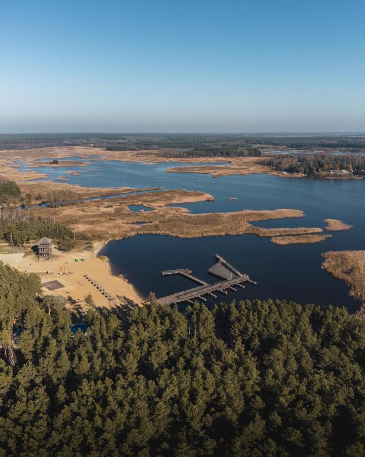 Lesna 21 Dom Poludnie Przy Puszcza Bialowieska Luka Exteriér fotografie