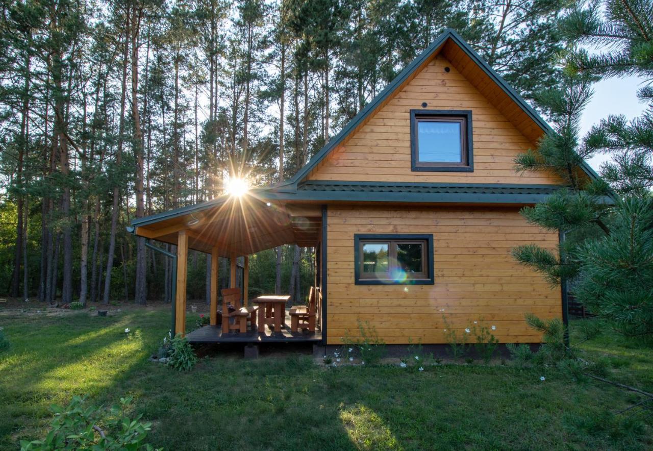 Lesna 21 Dom Poludnie Przy Puszcza Bialowieska Luka Exteriér fotografie