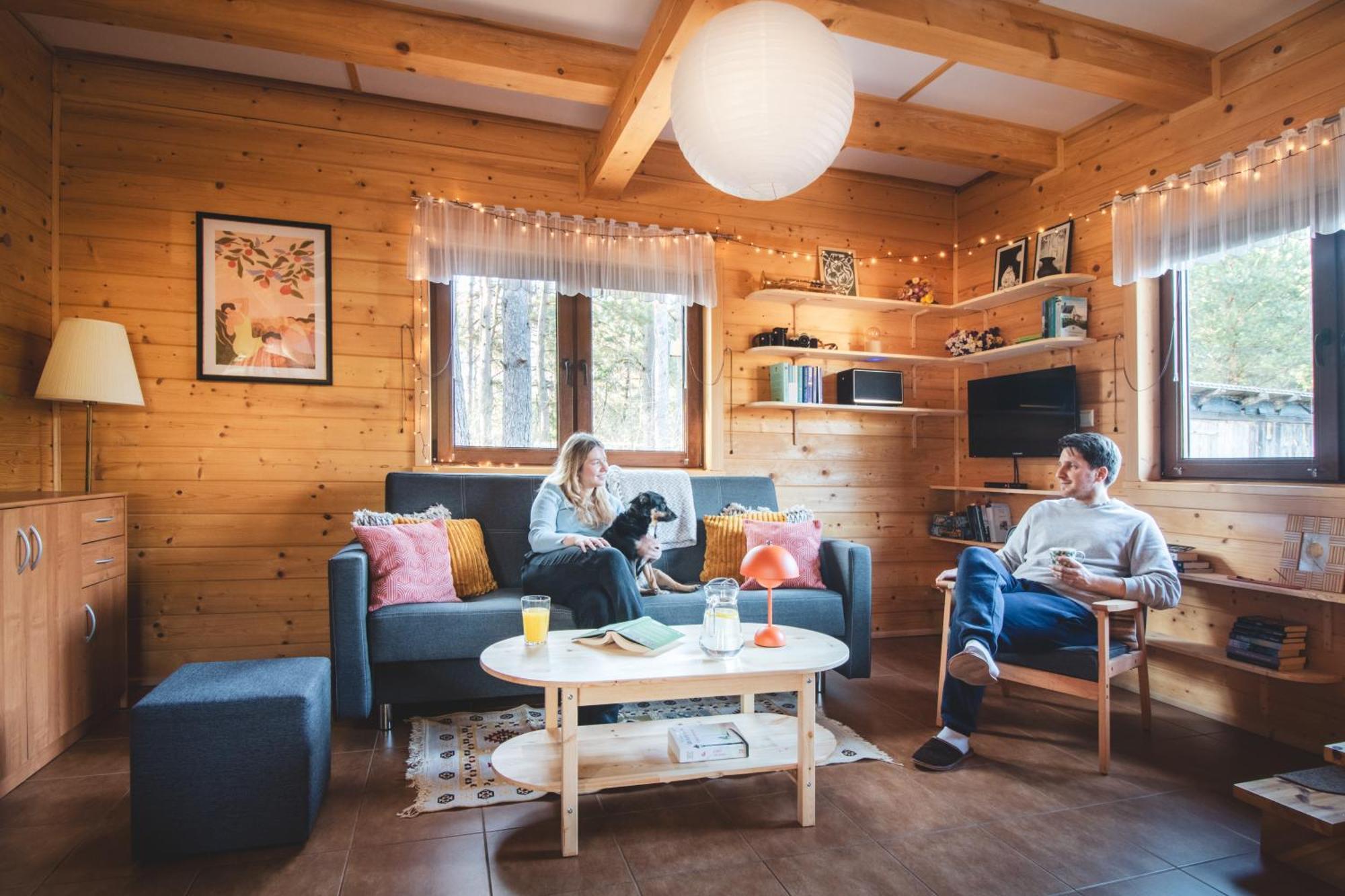 Lesna 21 Dom Poludnie Przy Puszcza Bialowieska Luka Exteriér fotografie